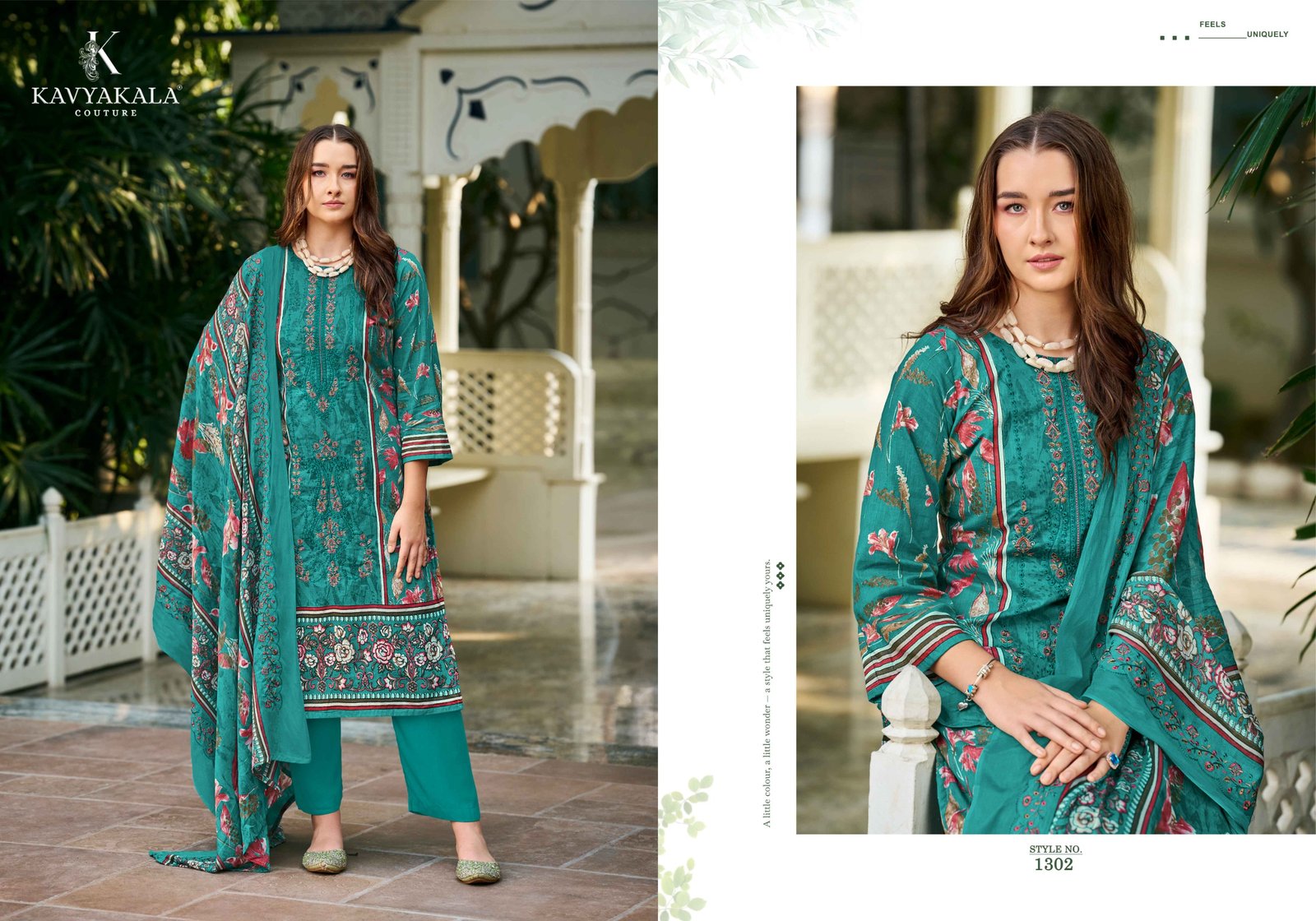 BIN SAEED VOL 13 KAVYA KALA (Cotton Dupatta) - Image 7