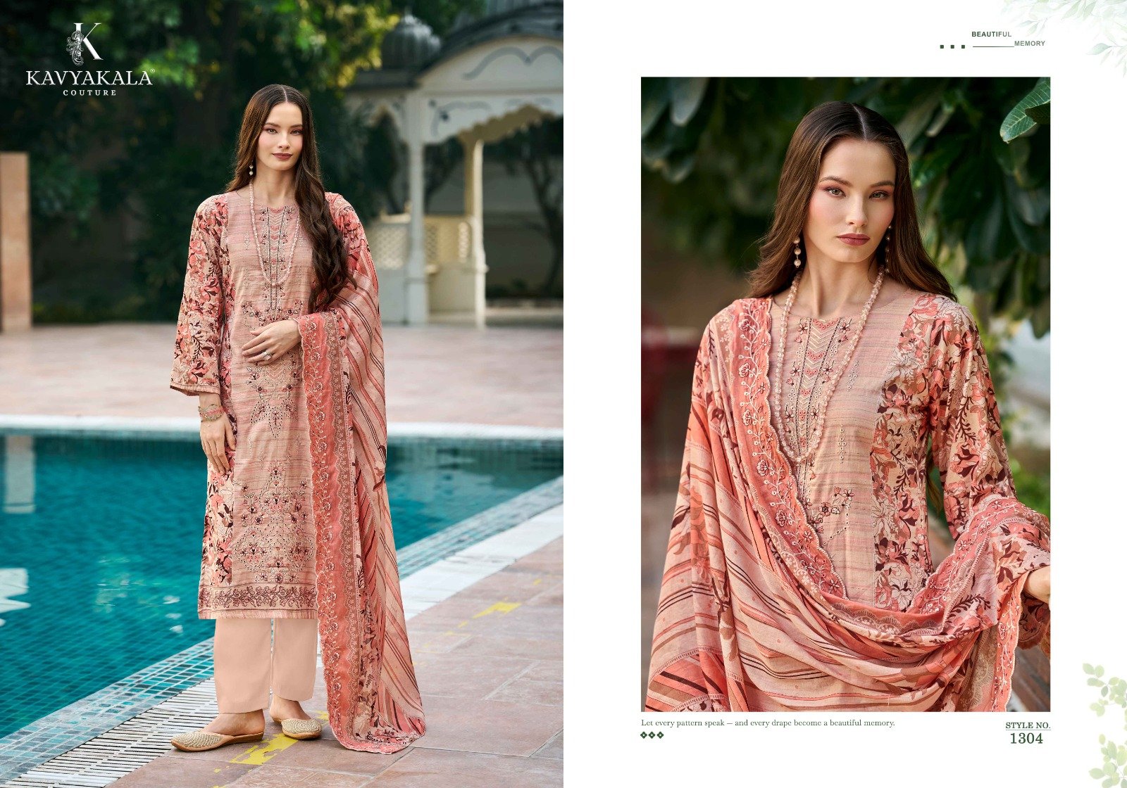 BIN SAEED VOL 13 KAVYA KALA (Cotton Dupatta) - Image 8