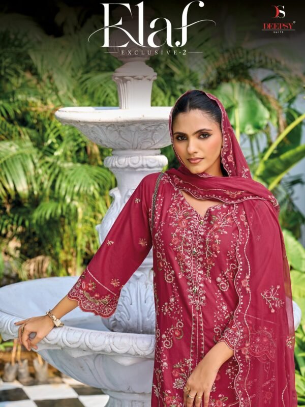 ELAF EXCLUSIVE 2 PAKISTANI LAWN DEEPSY SUITS