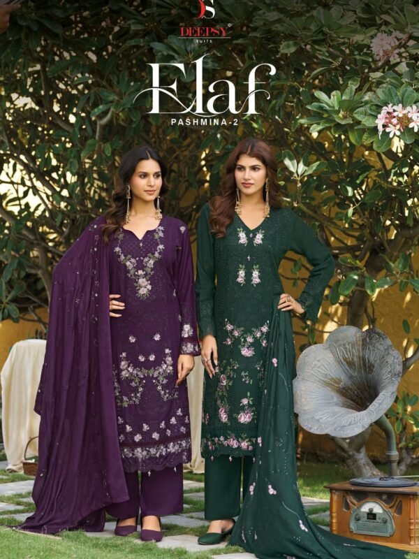 ELAF PASHMINA 2 COLLECTION BY DEEPSY