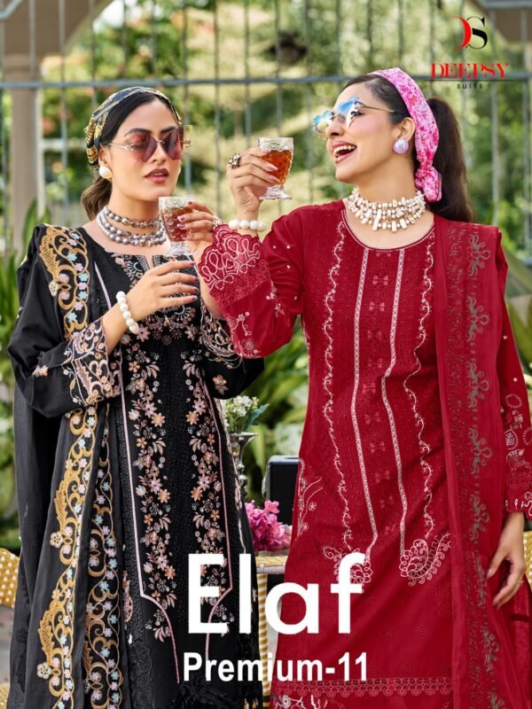 ELAF PREMIUM 11 LUXURY LAWN BY DEEPSY SUITS