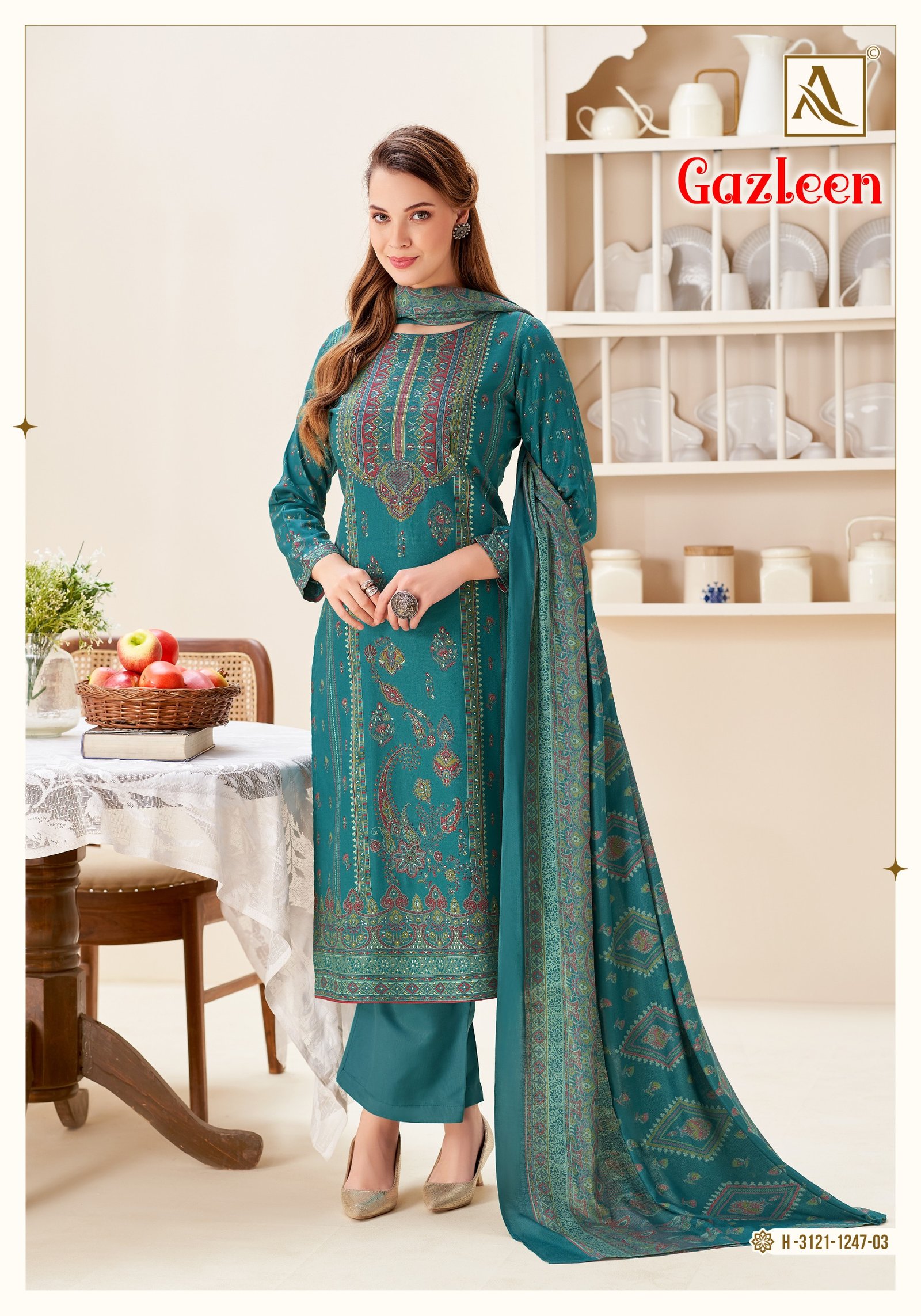 GAZLEEN ALOK SUITS (winter Collection) - Image 10