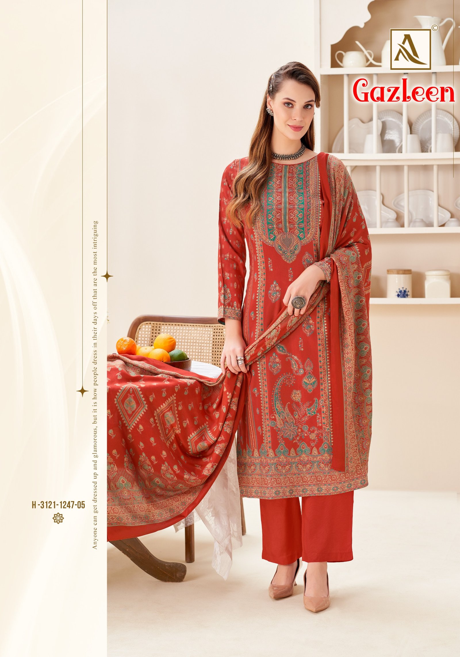 GAZLEEN ALOK SUITS (winter Collection) - Image 12