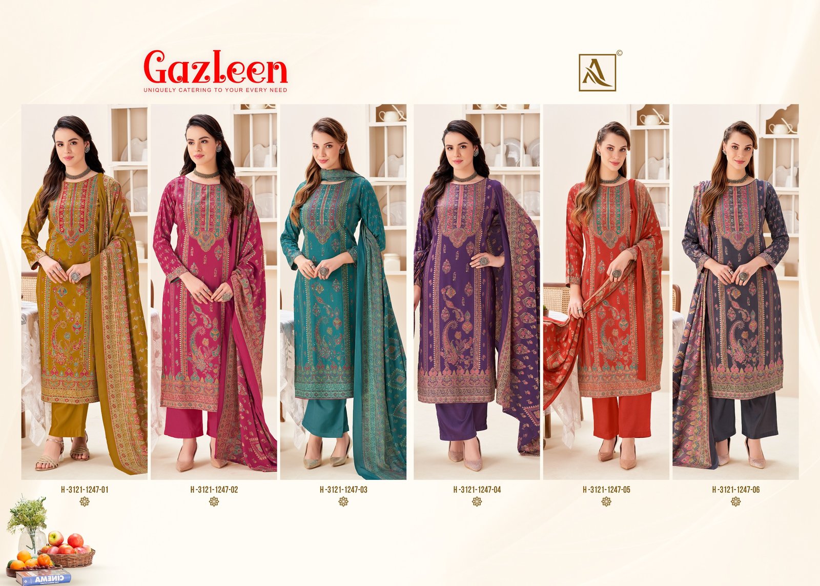 GAZLEEN ALOK SUITS (winter Collection) - Image 8