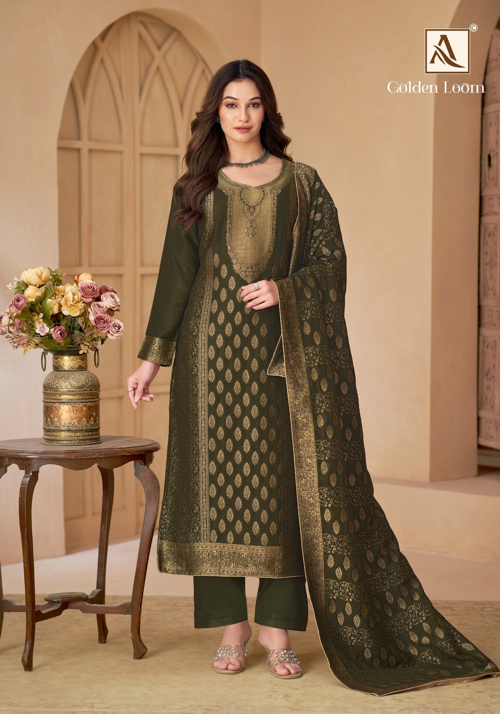 GOLDEN LOOM ALOK SUITS (winter Collection) - Image 4