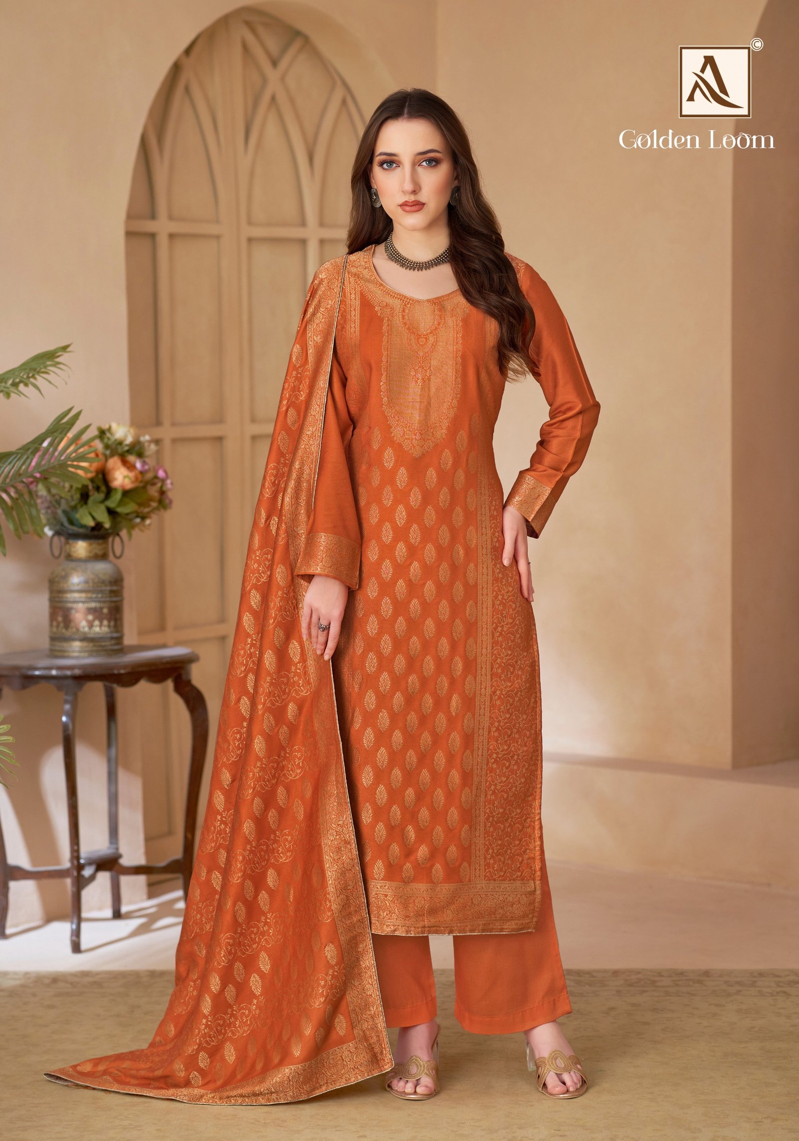 GOLDEN LOOM ALOK SUITS (winter Collection) - Image 5