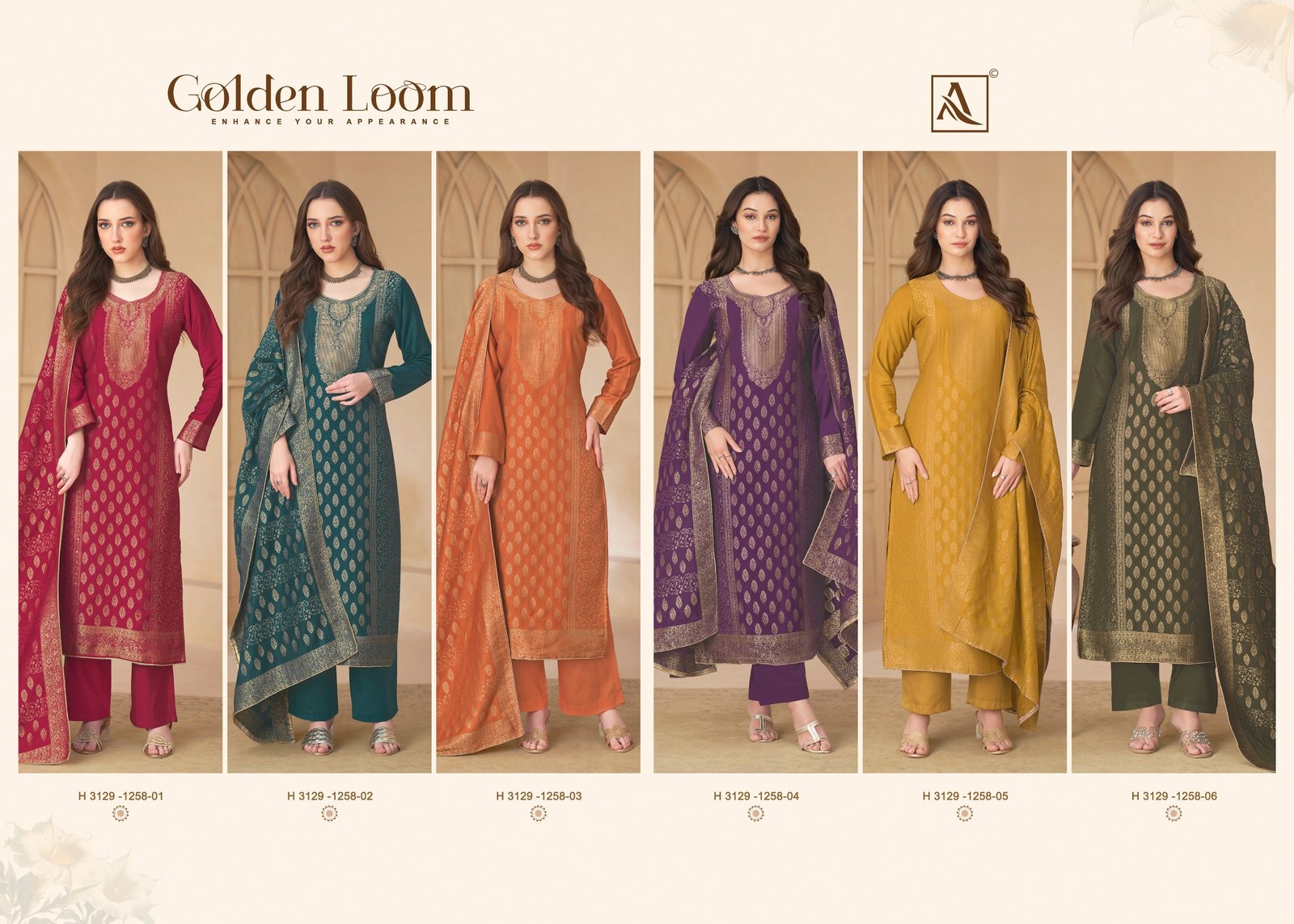 GOLDEN LOOM ALOK SUITS (winter Collection) - Image 6