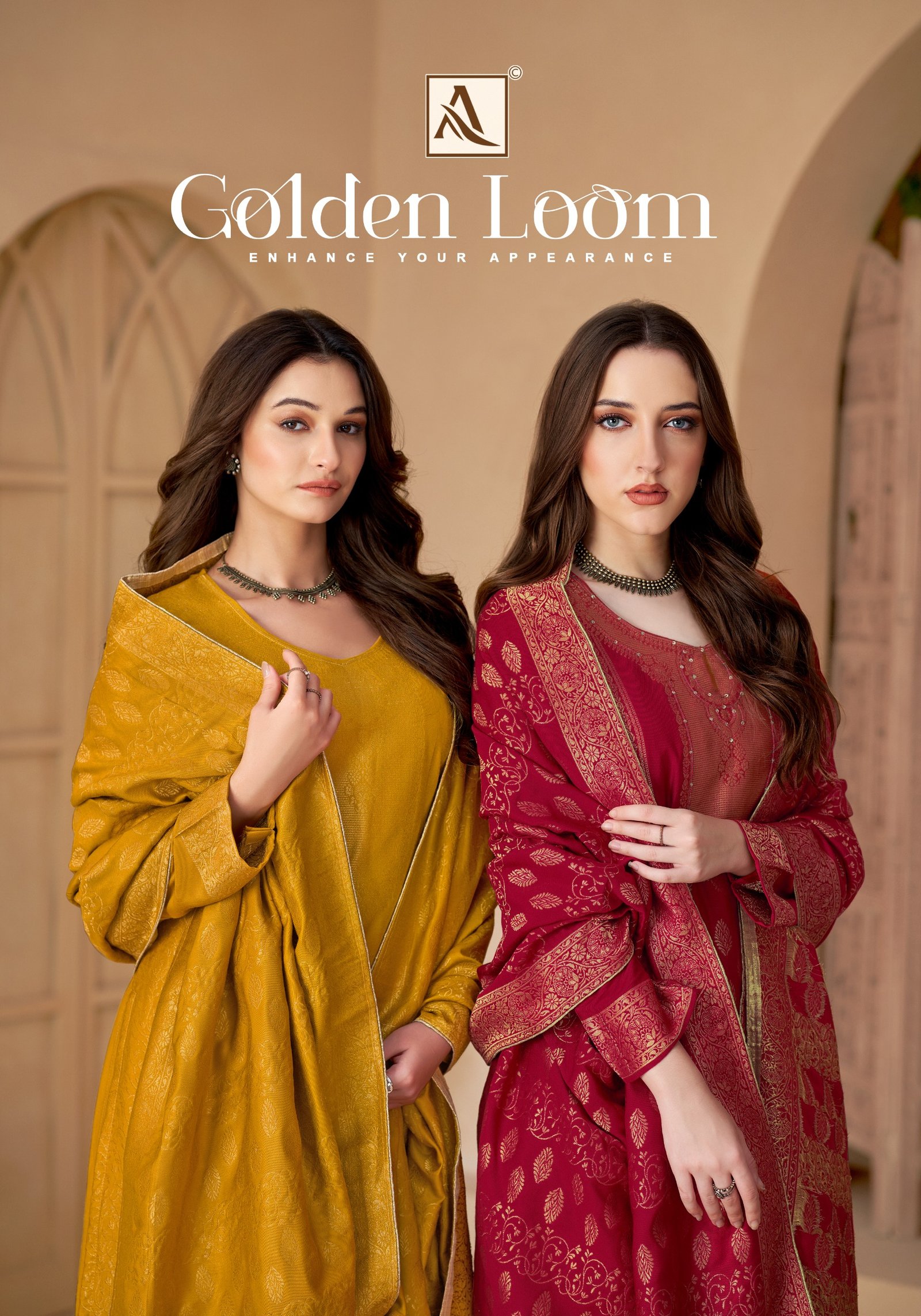 GOLDEN LOOM ALOK SUITS