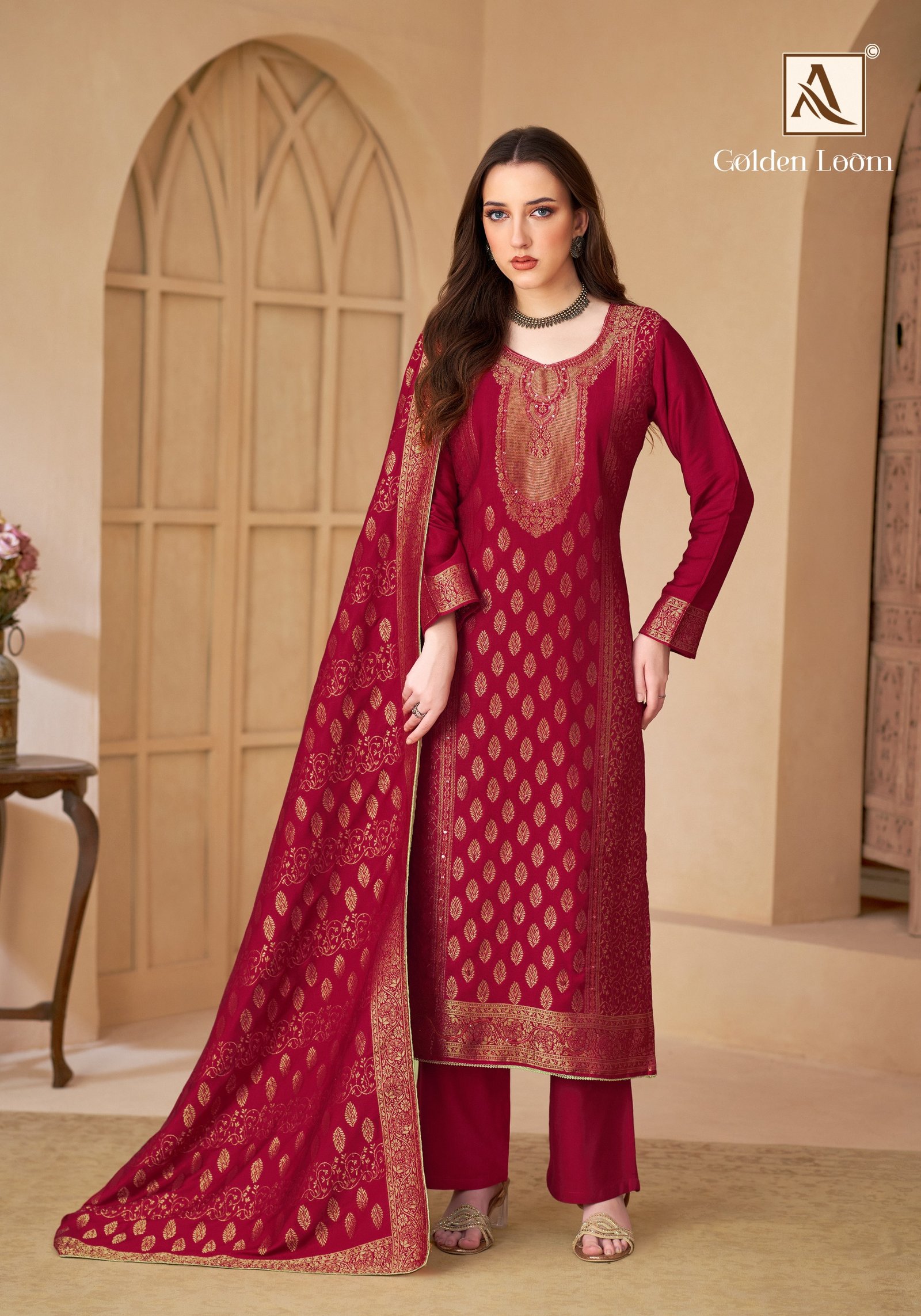 GOLDEN LOOM ALOK SUITS