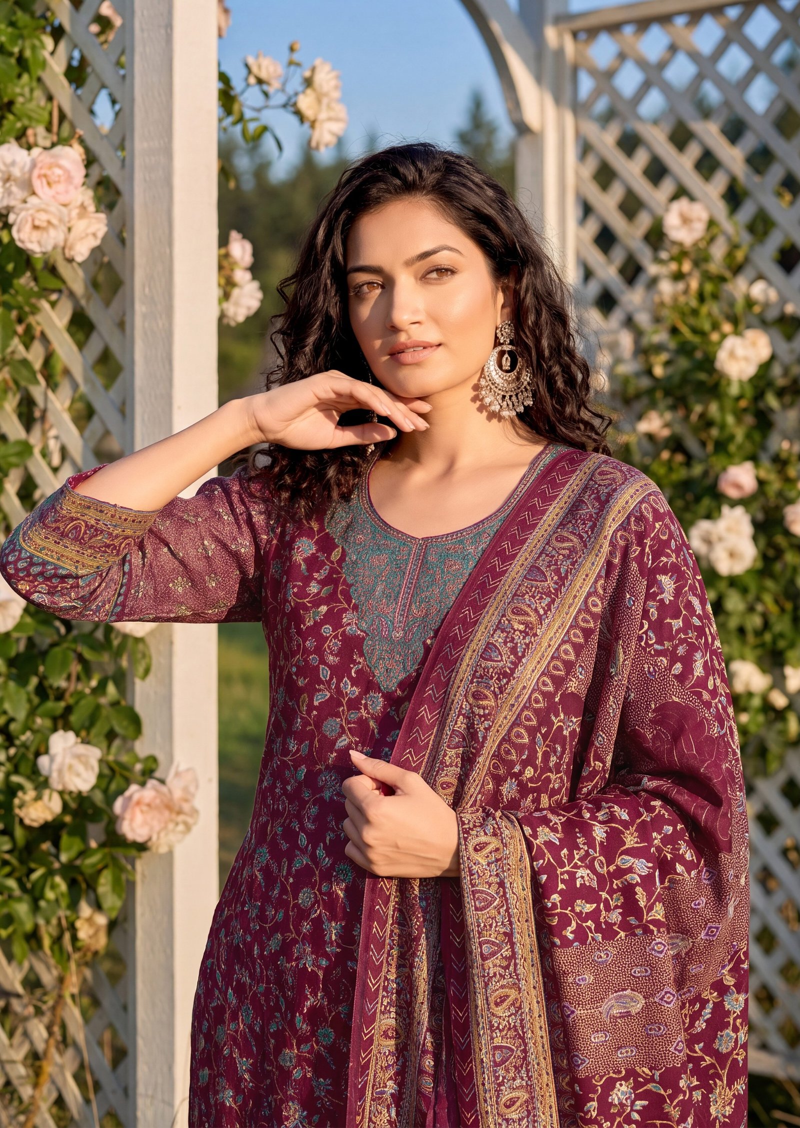 GUL E KABUL 1 ALOK SUITS (winter Collection) - Image 11