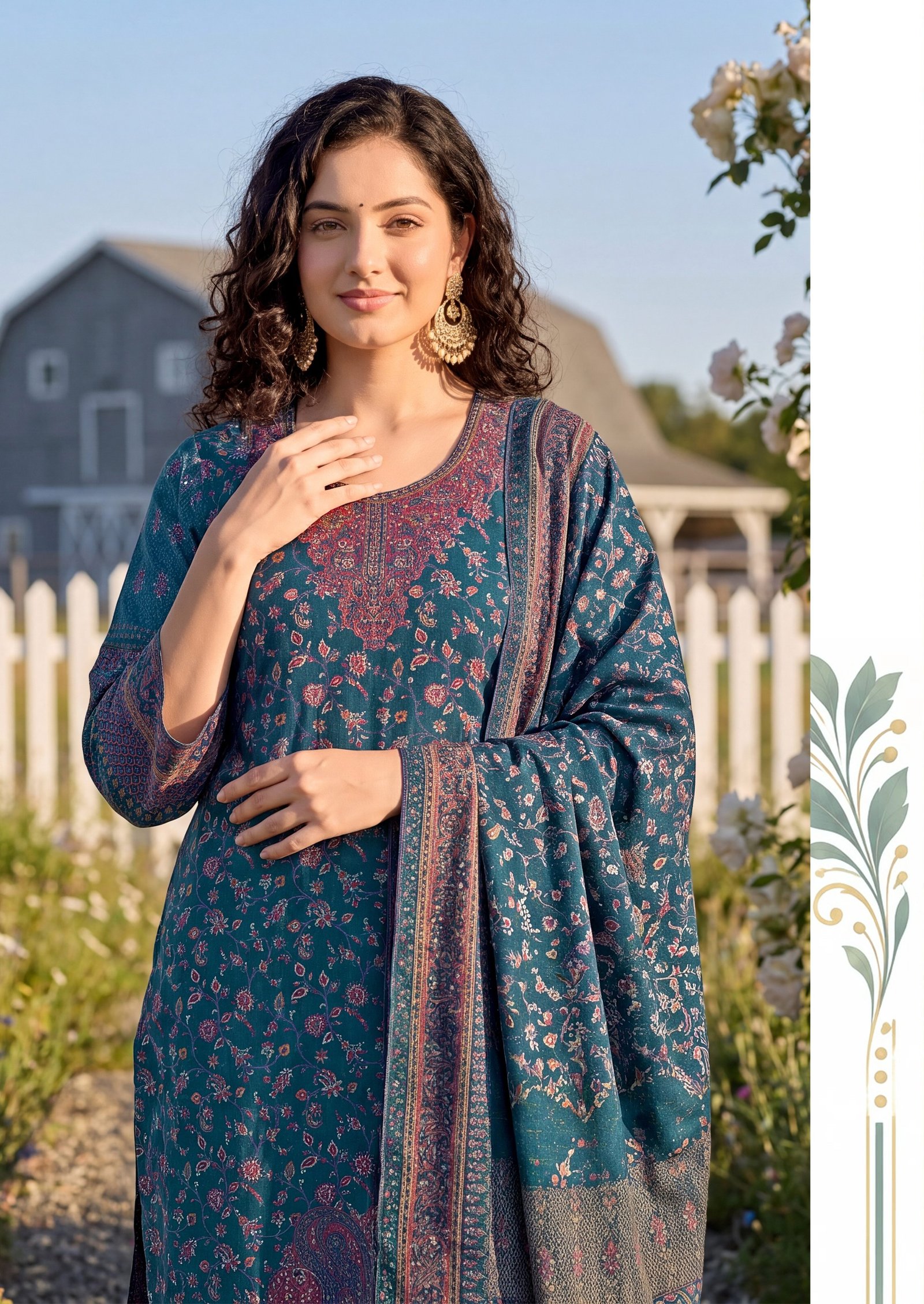 GUL E KABUL 1 ALOK SUITS