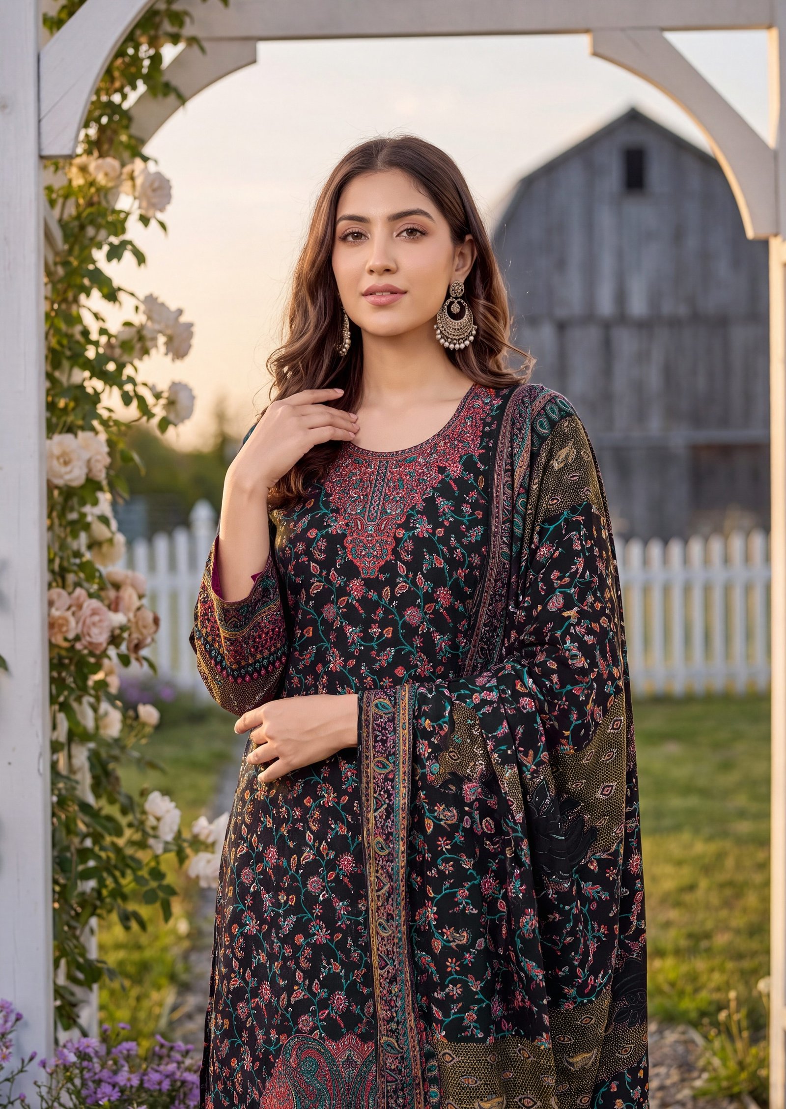 GUL E KABUL 1 ALOK SUITS (winter Collection) - Image 7