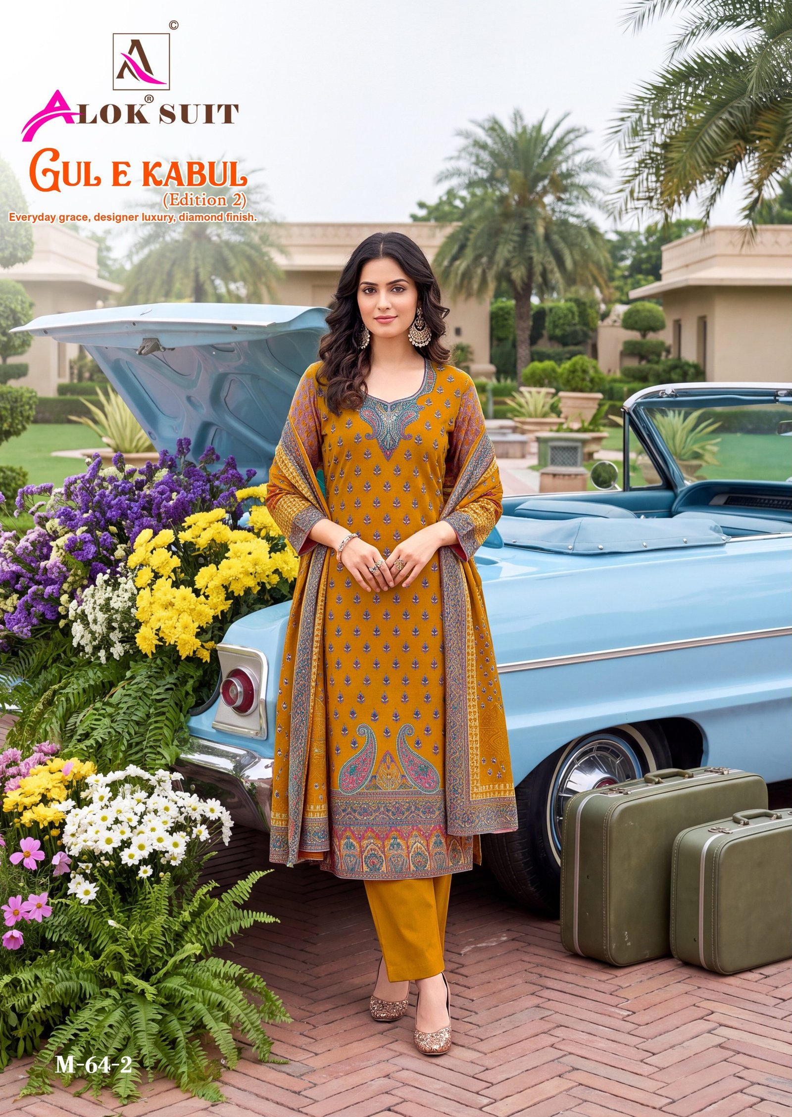 GUL E KABUL 2 ALOK SUITS