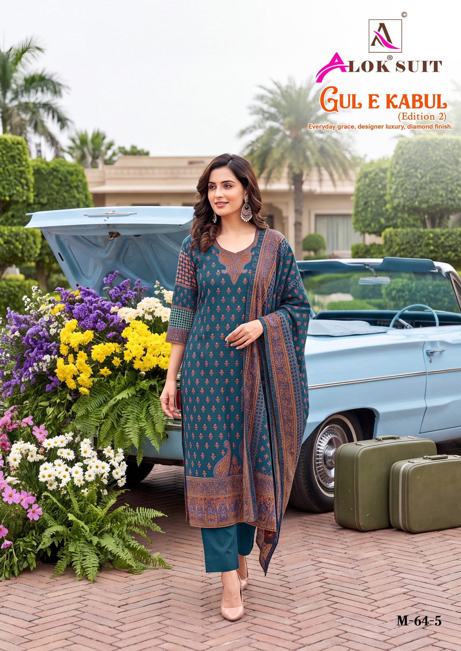 GUL E KABUL 2 ALOK SUITS (winter Collection) - Image 5