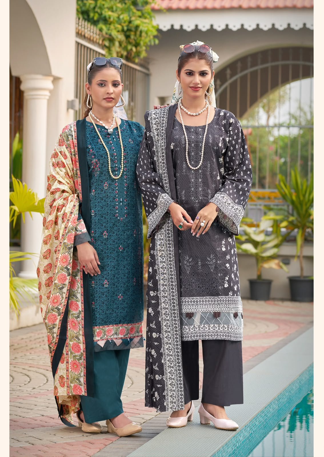 HALA EMBROIDERED (Cotton Dupatta) - Image 5