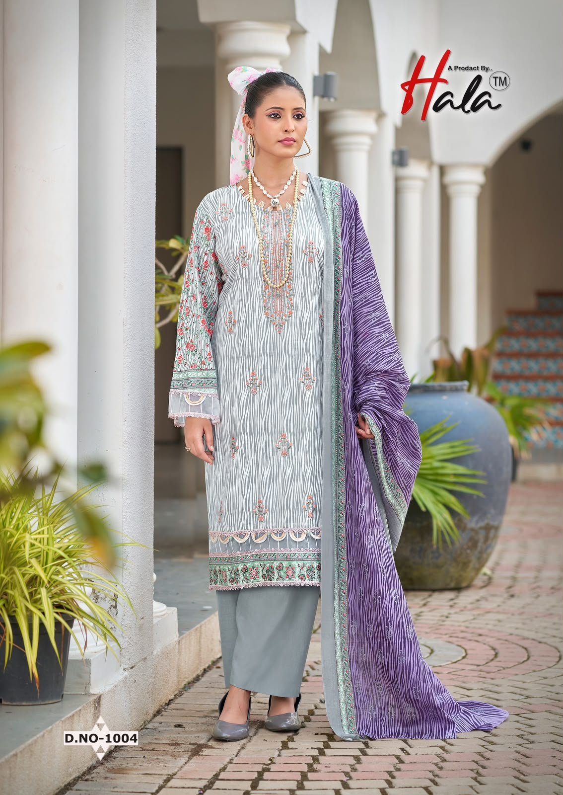 HALA EMBROIDERED (Cotton Dupatta) - Image 8