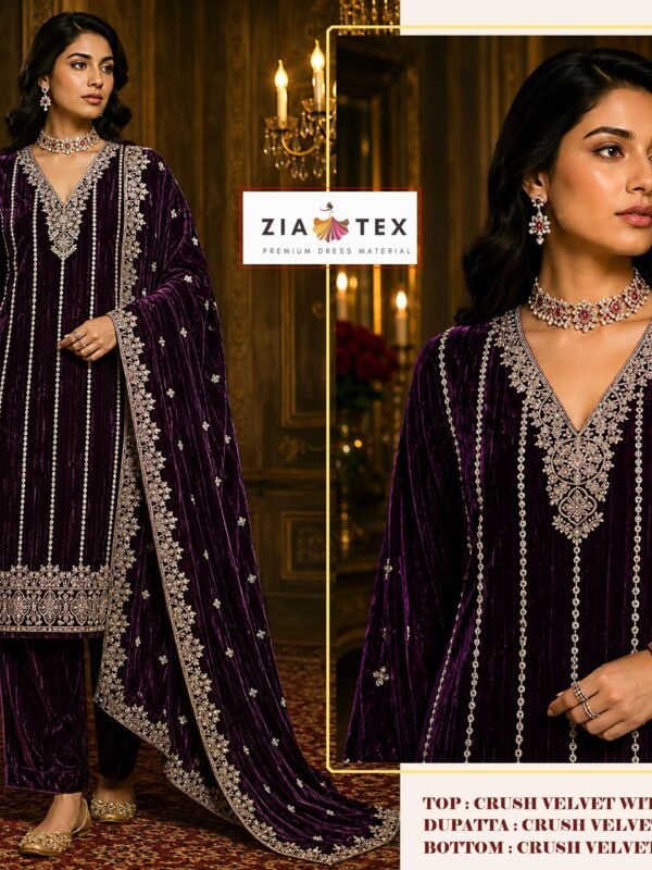 JANNAT VELVET ZIA TEX