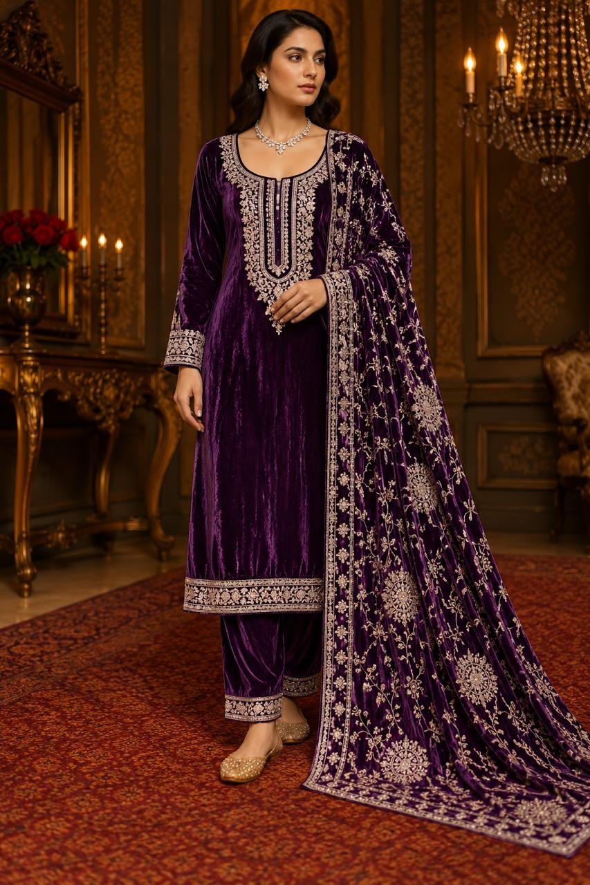 JEENIFER VELVET ZIA TEX (winter Collection) - Image 4