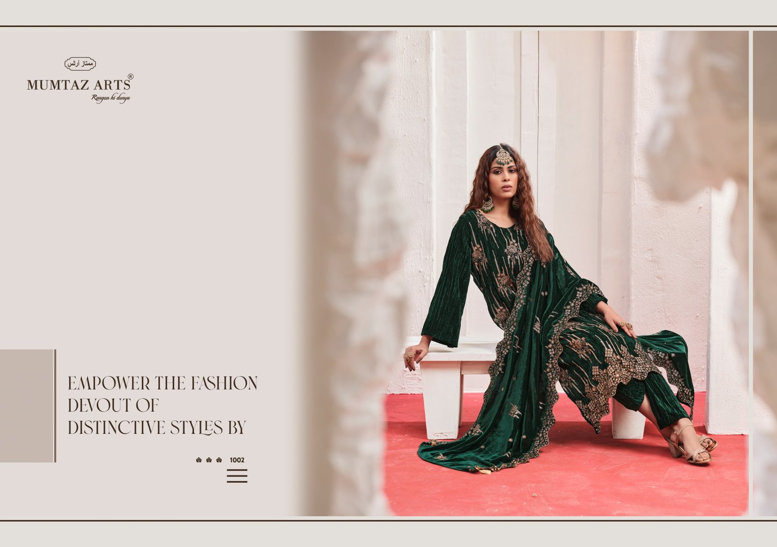 MAAHI VELVET MUMTAZ ARTS (winter Collection) - Image 10