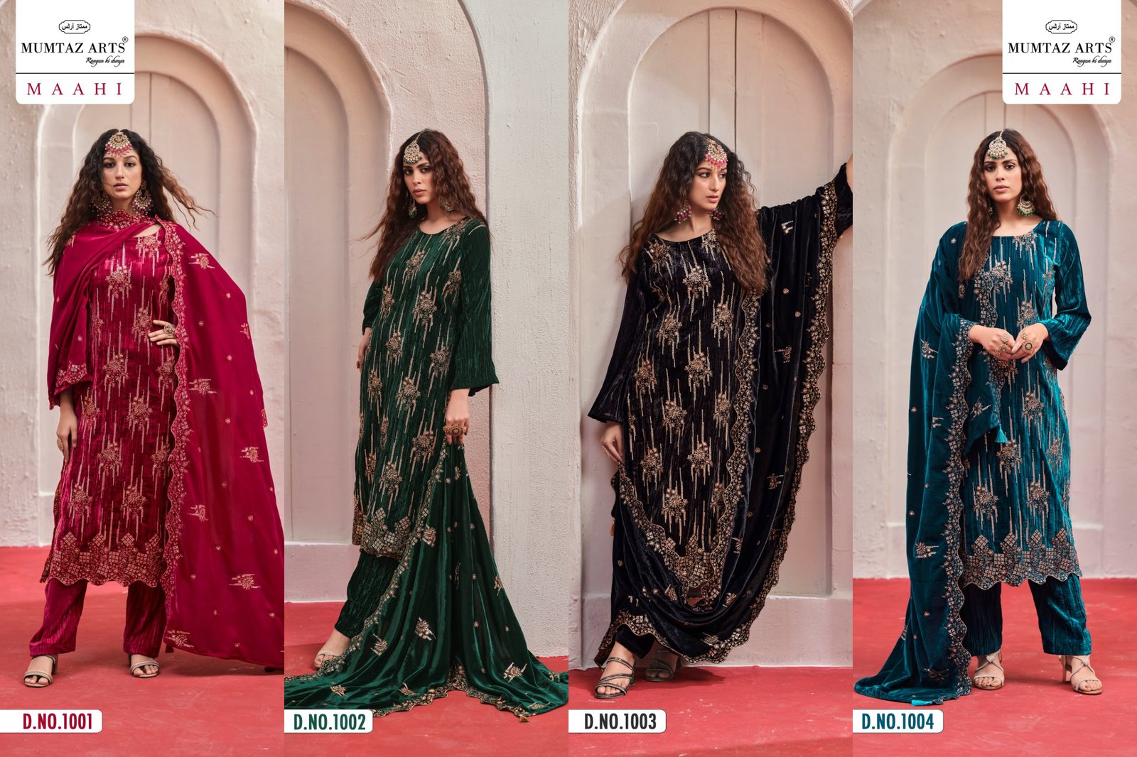 MAAHI VELVET MUMTAZ ARTS (winter Collection) - Image 11