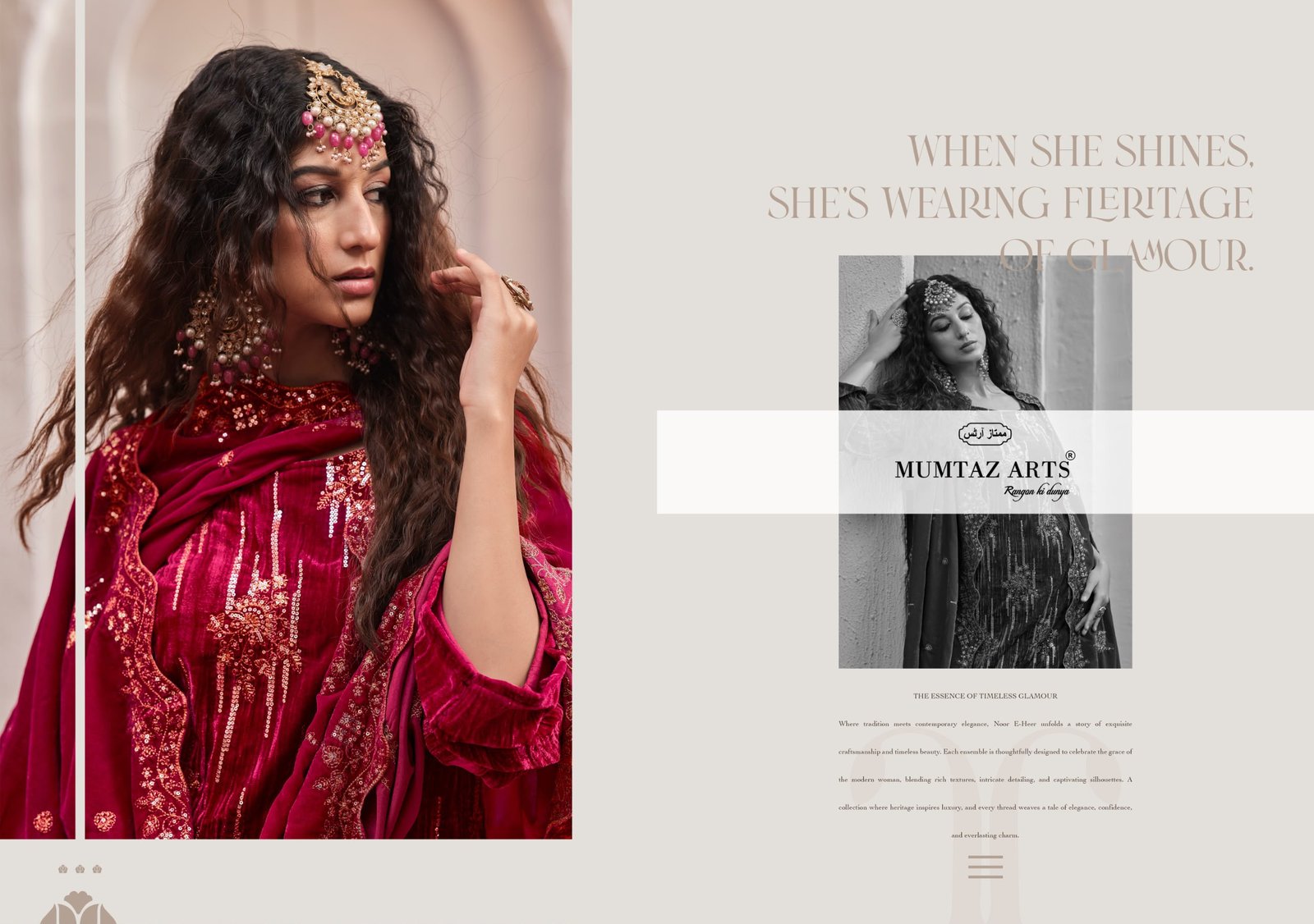 MAAHI VELVET MUMTAZ ARTS (winter Collection) - Image 16