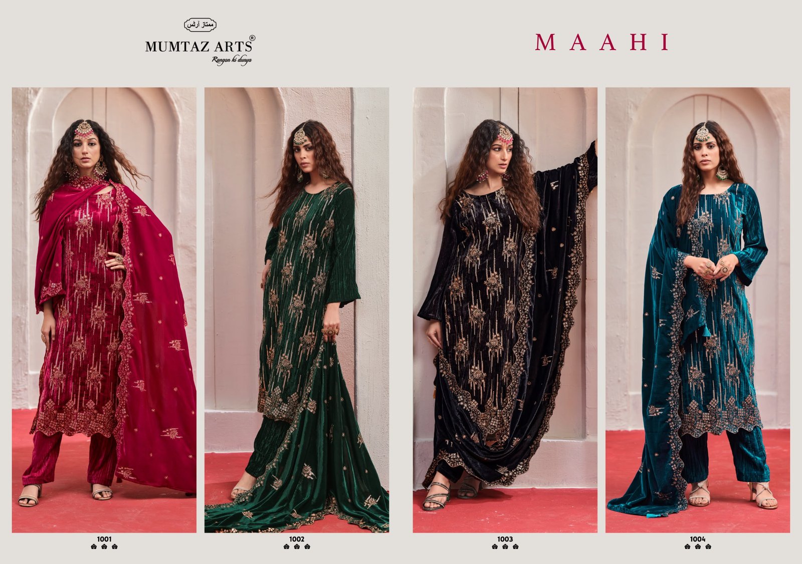 MAAHI VELVET MUMTAZ ARTS (winter Collection) - Image 7