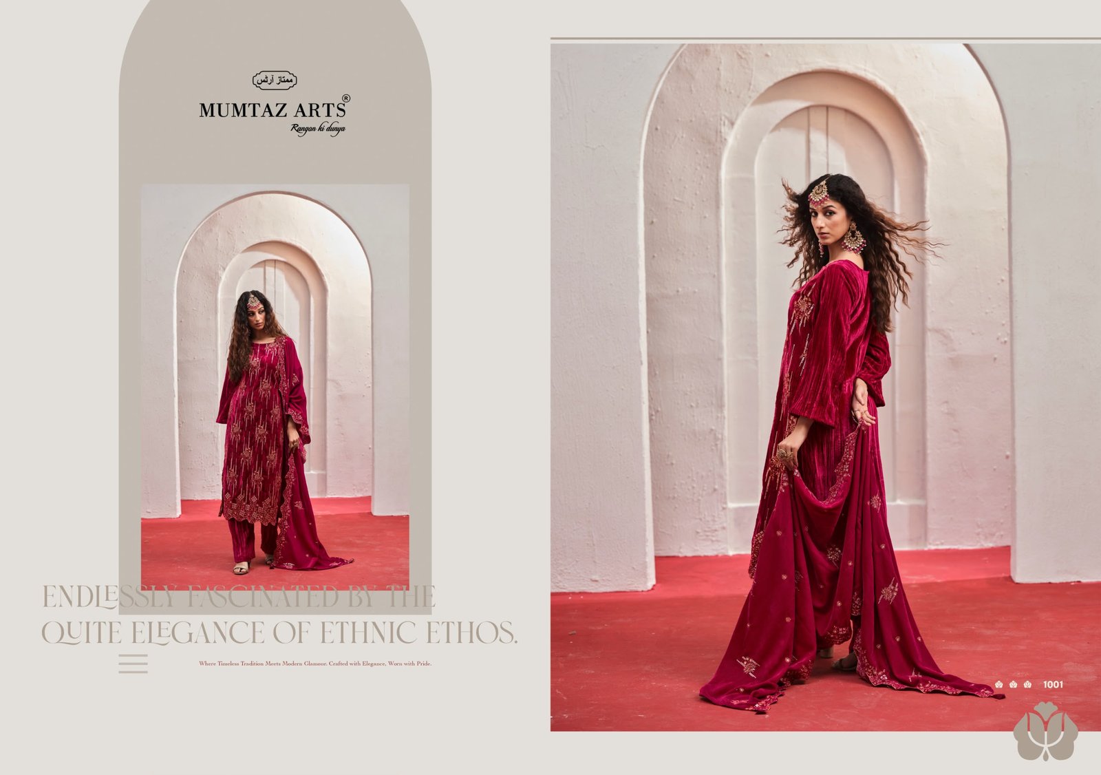 MAAHI VELVET MUMTAZ ARTS (winter Collection) - Image 18