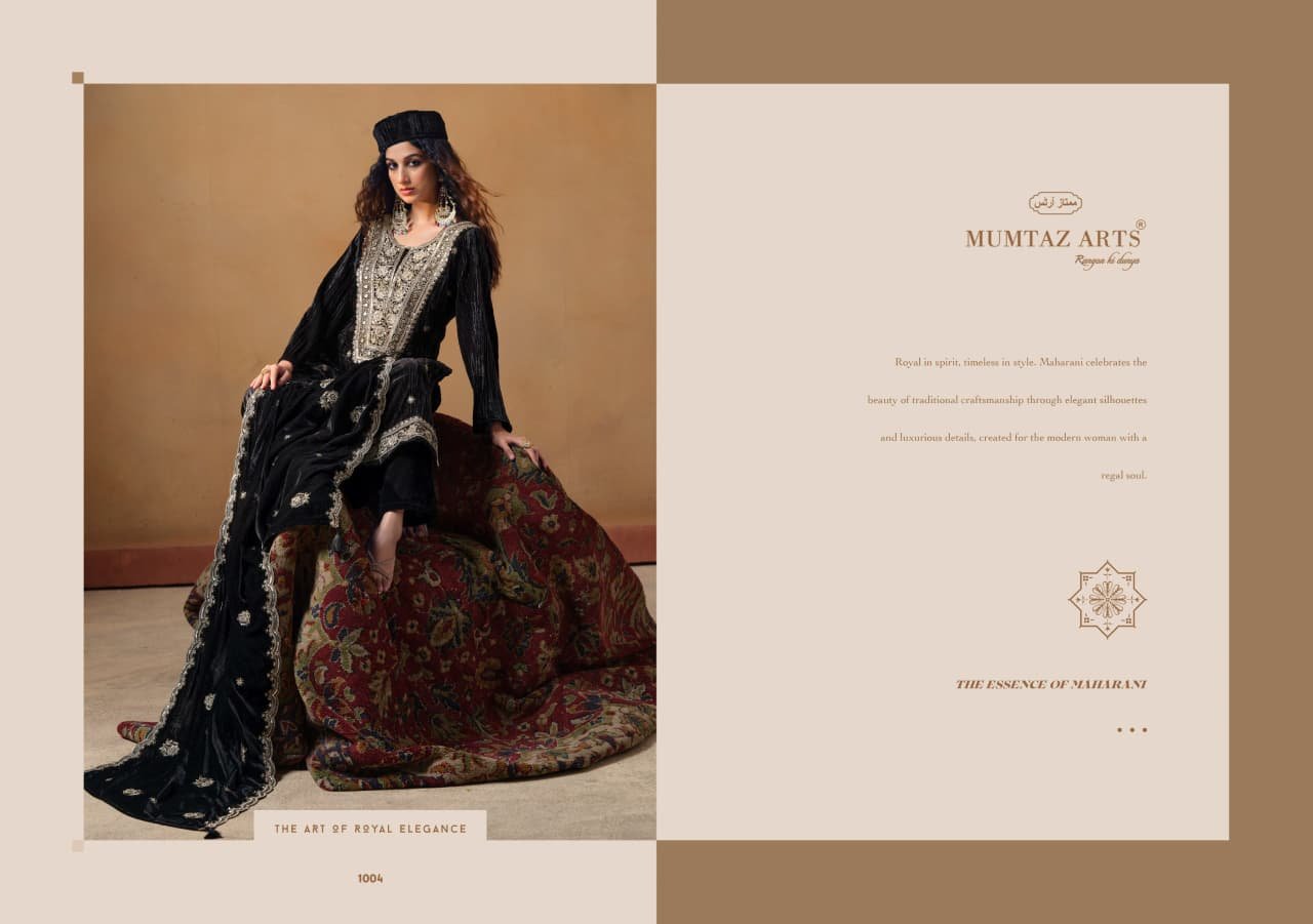 MAHARANI VELVET MUMTAZ ARTS (winter Collection) - Image 10