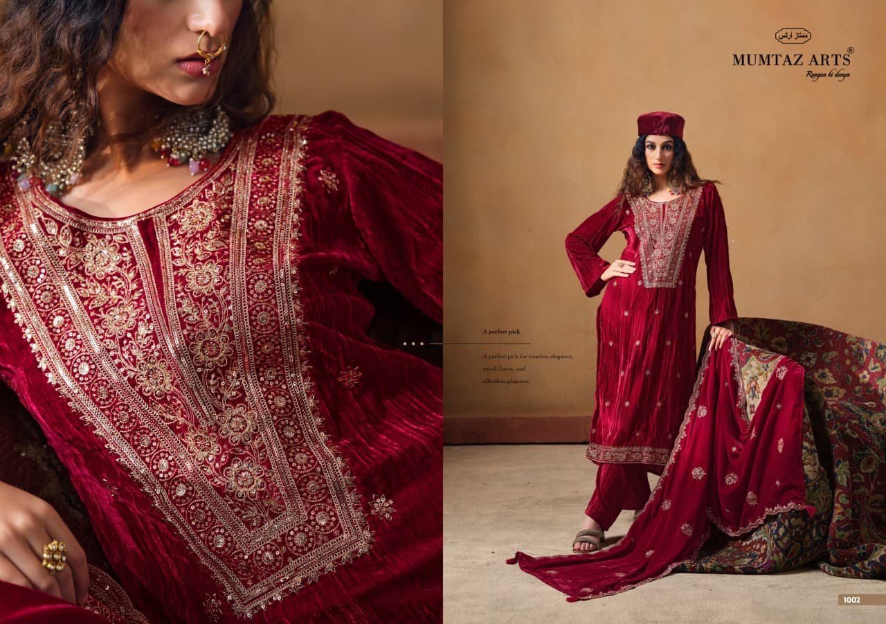 MAHARANI VELVET MUMTAZ ARTS (winter Collection) - Image 13