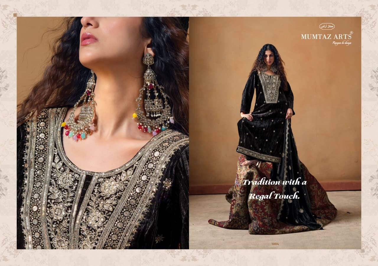 MAHARANI VELVET MUMTAZ ARTS (winter Collection) - Image 7