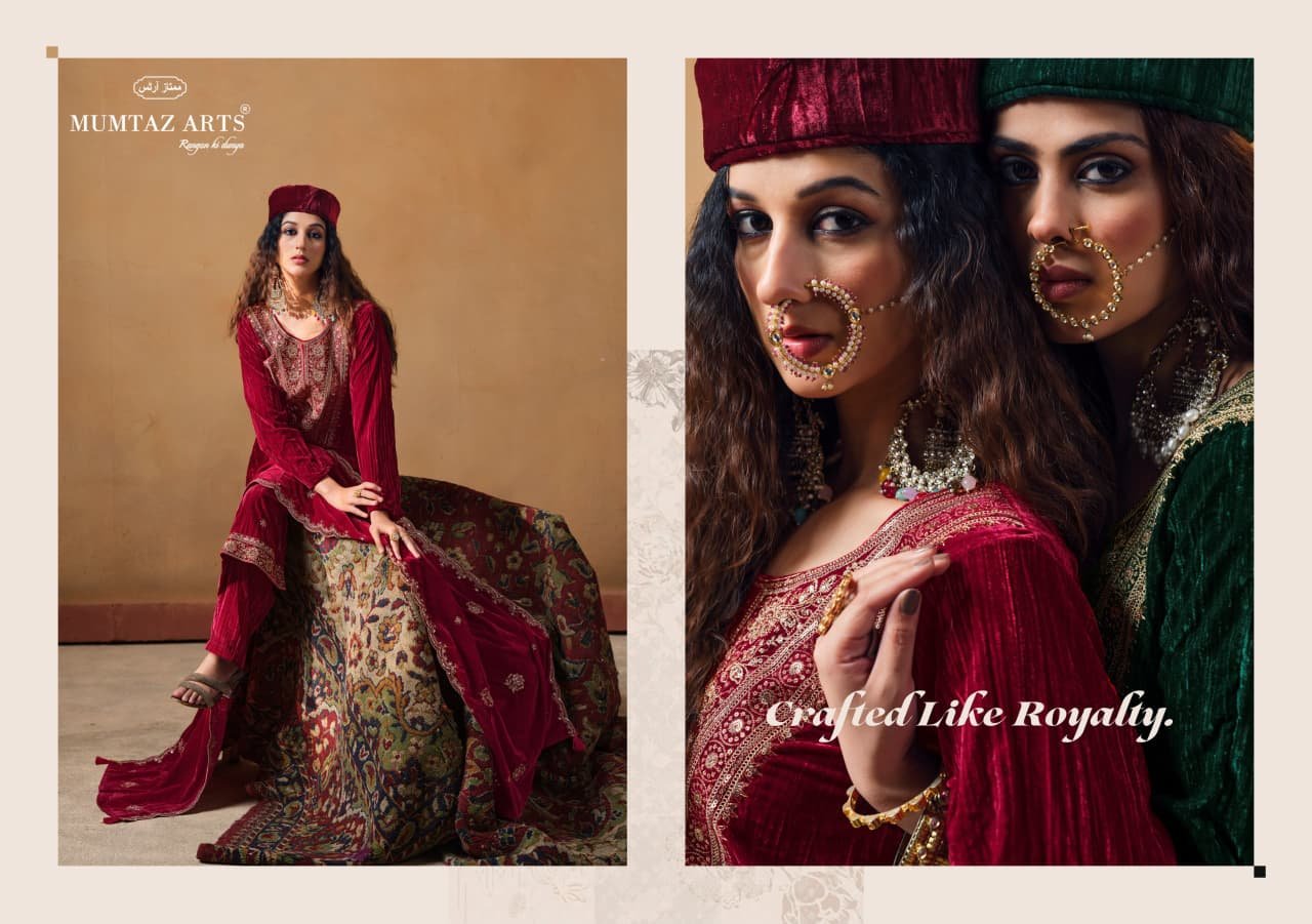 MAHARANI VELVET MUMTAZ ARTS (winter Collection) - Image 9
