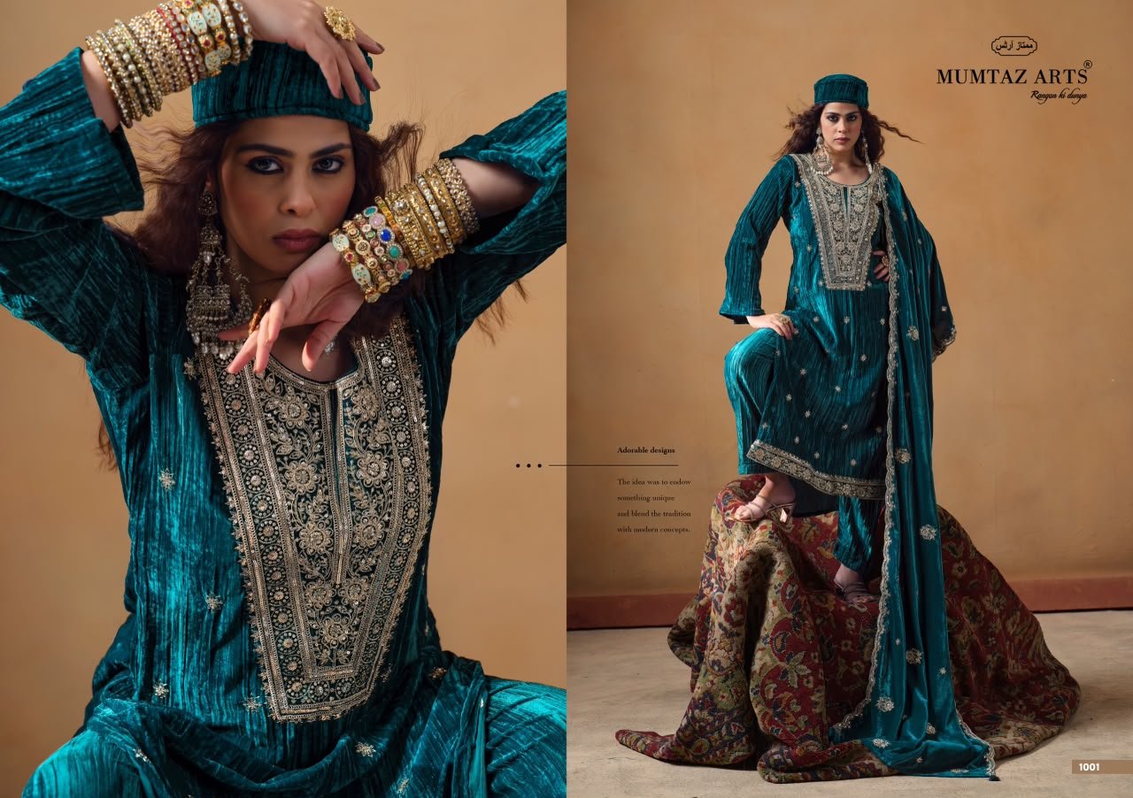 MAHARANI VELVET MUMTAZ ARTS (winter Collection) - Image 19