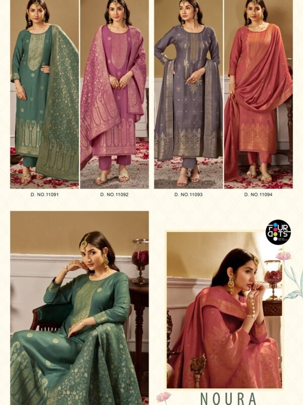 NOURA VELVET FOURDOTS