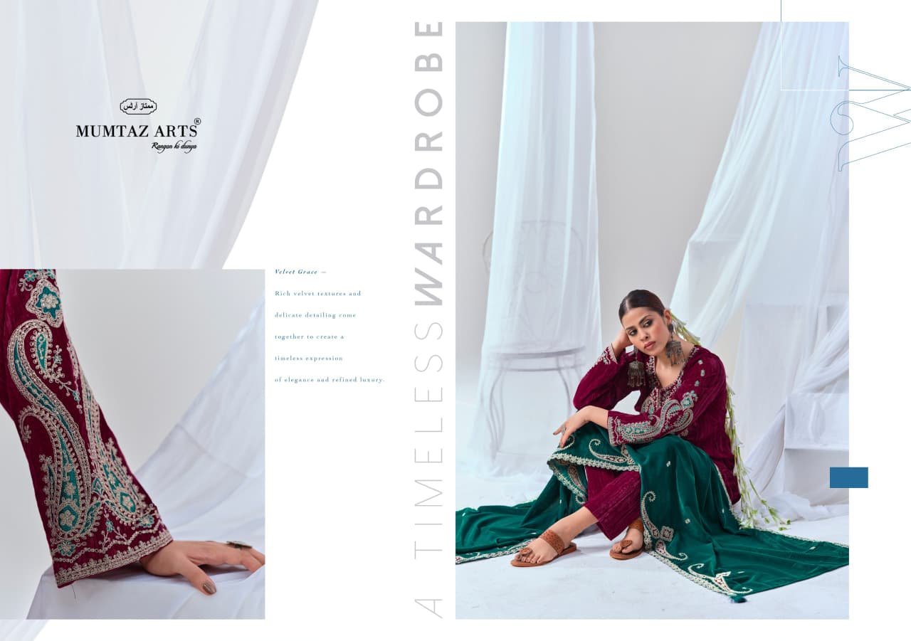 RIWAYAT VELVET MUMTAZ ARTS (winter Collection) - Image 7