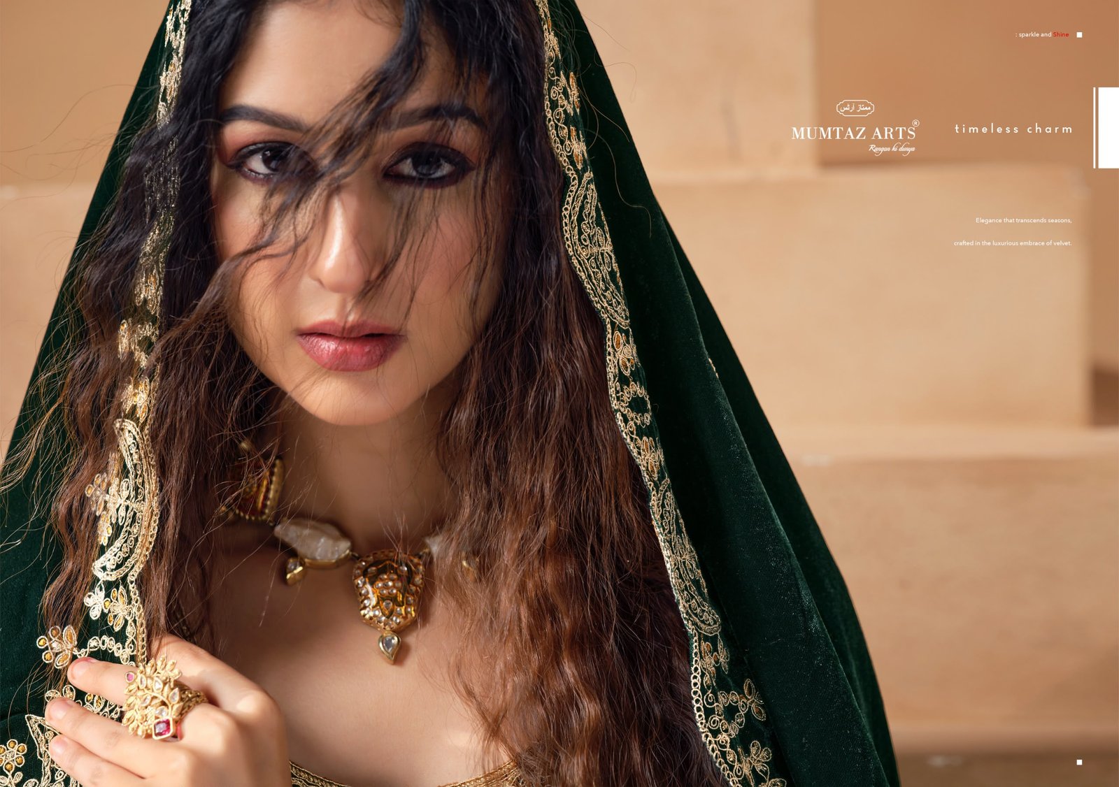 SAANJH VELVET MUMTAZ ARTS (winter Collection) - Image 12