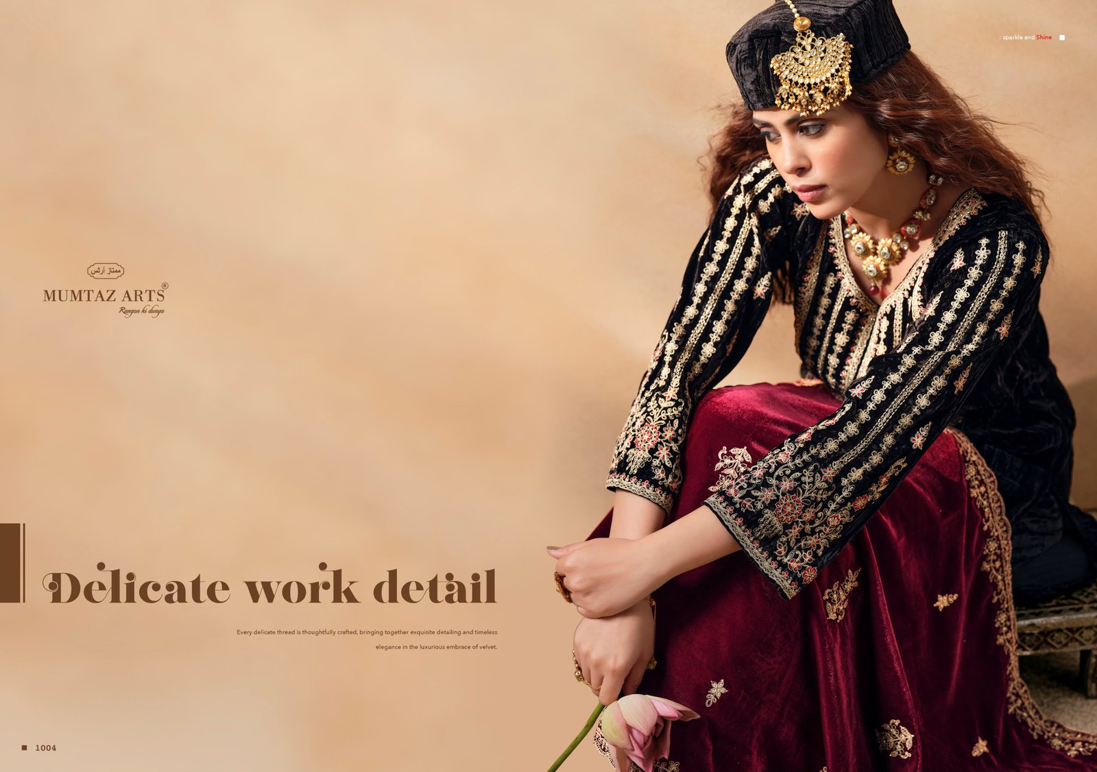 SAANJH VELVET MUMTAZ ARTS (winter Collection) - Image 17
