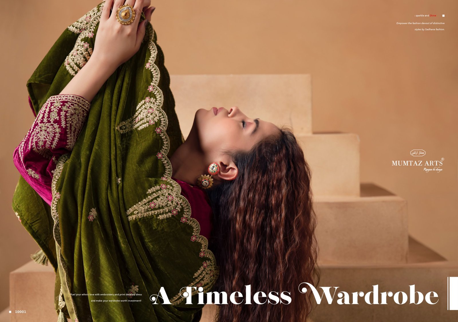 SAANJH VELVET MUMTAZ ARTS (winter Collection) - Image 4