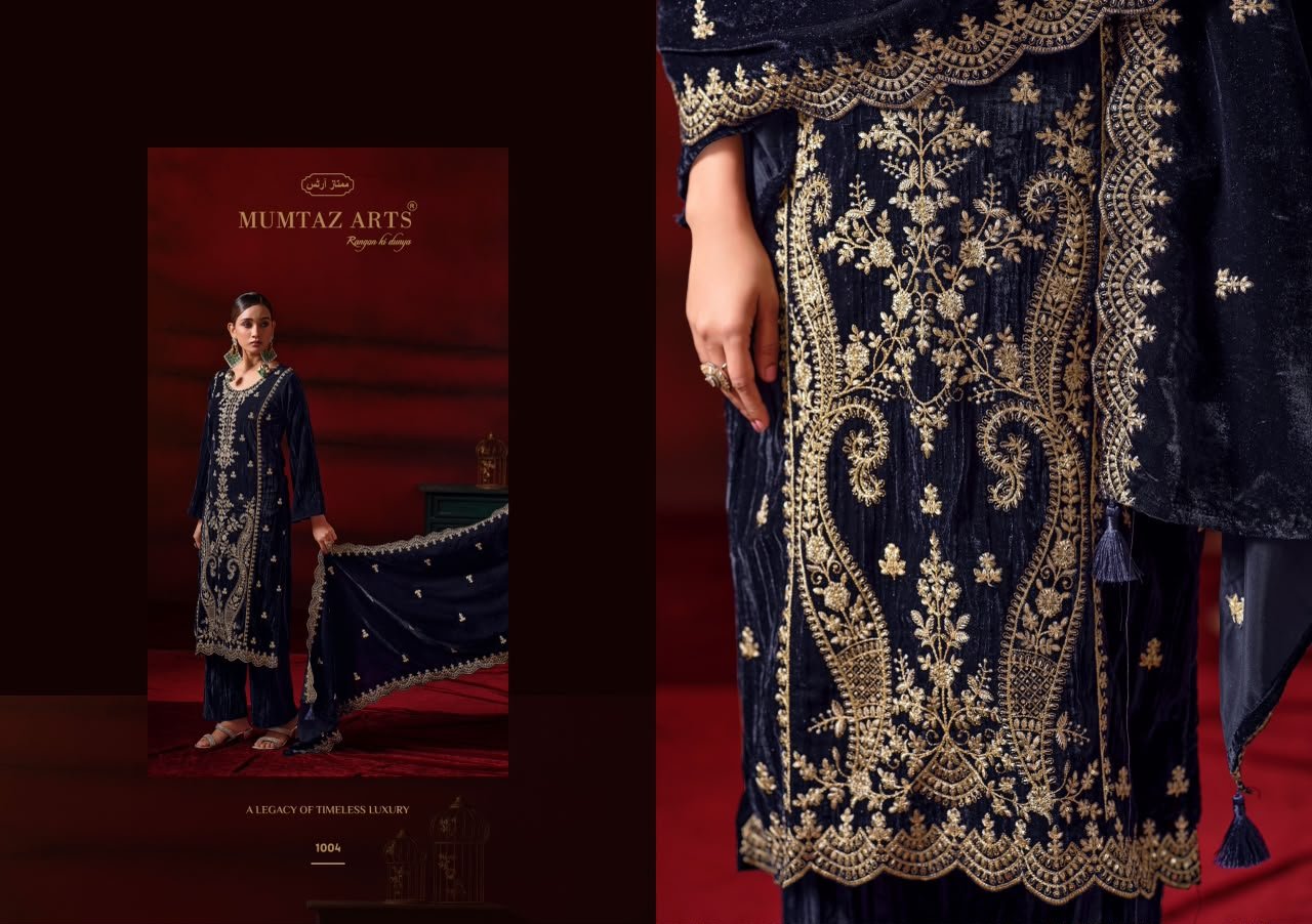 SHAHZAADI VELVET MUMTAZ ARTS (winter Collection) - Image 12