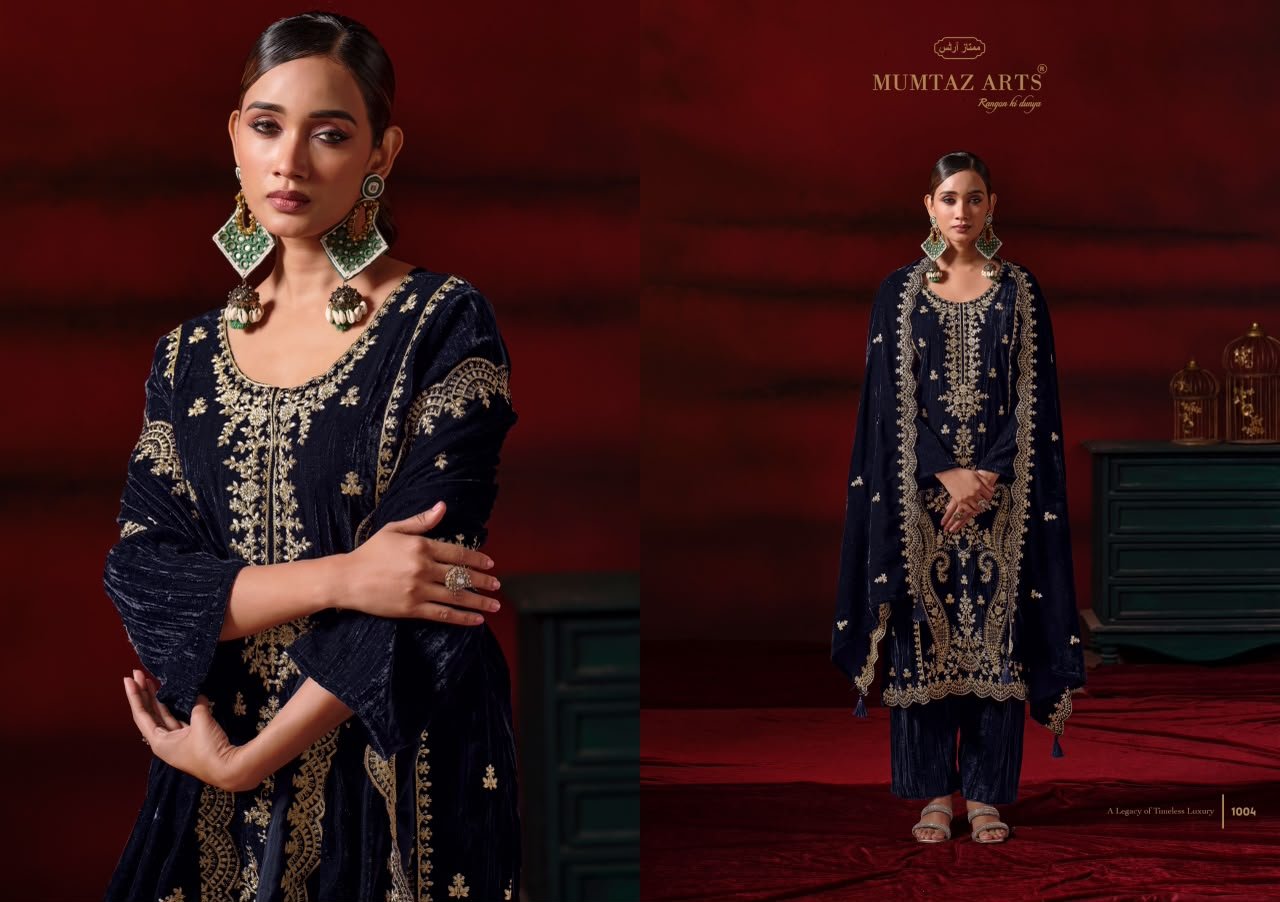 SHAHZAADI VELVET MUMTAZ ARTS (winter Collection) - Image 14