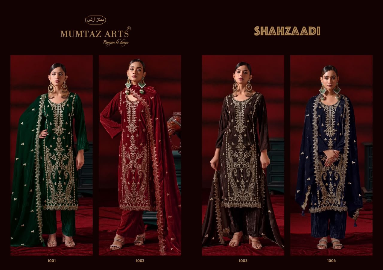 SHAHZAADI VELVET MUMTAZ ARTS (winter Collection) - Image 16
