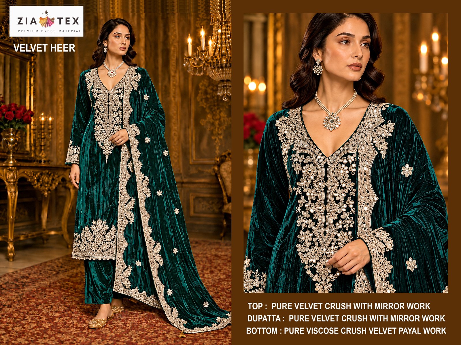 VELVET HEER ZIA TEX (winter Collection) - Image 4