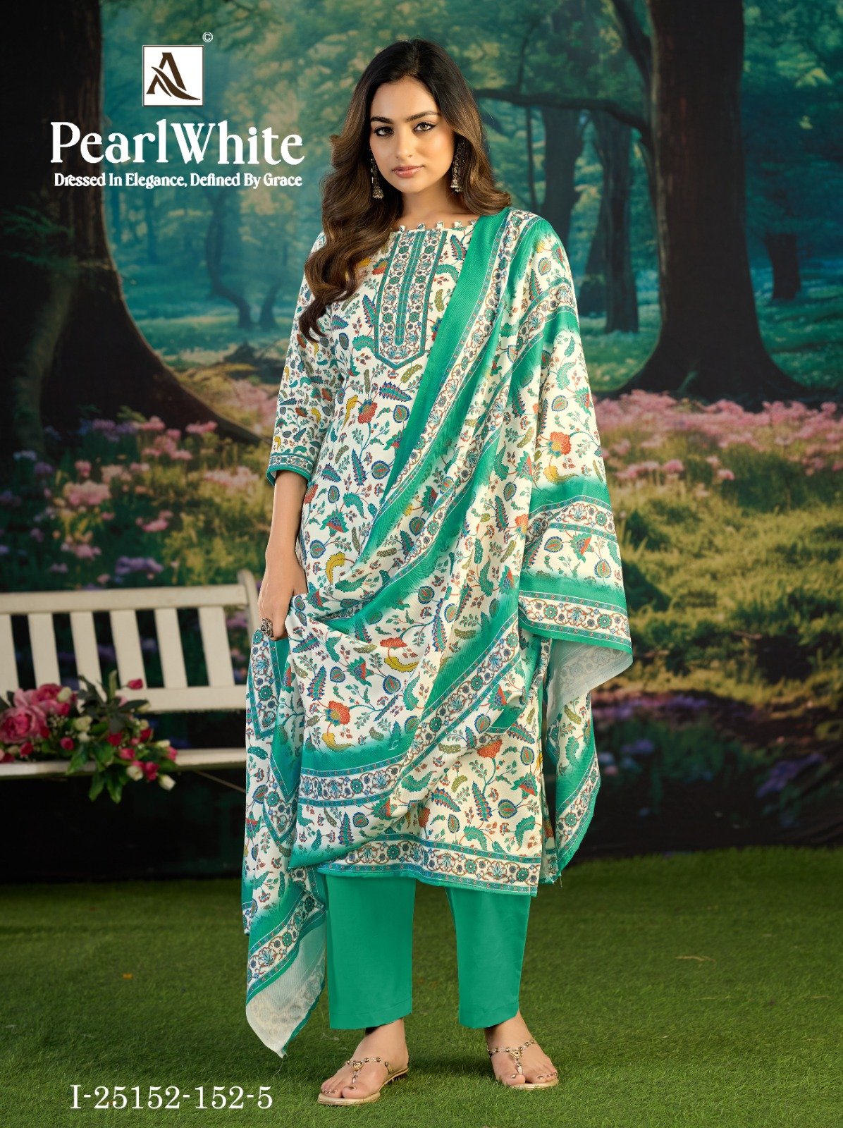 WHITE PEAR ALOK SUITS (winter Collection) - Image 10