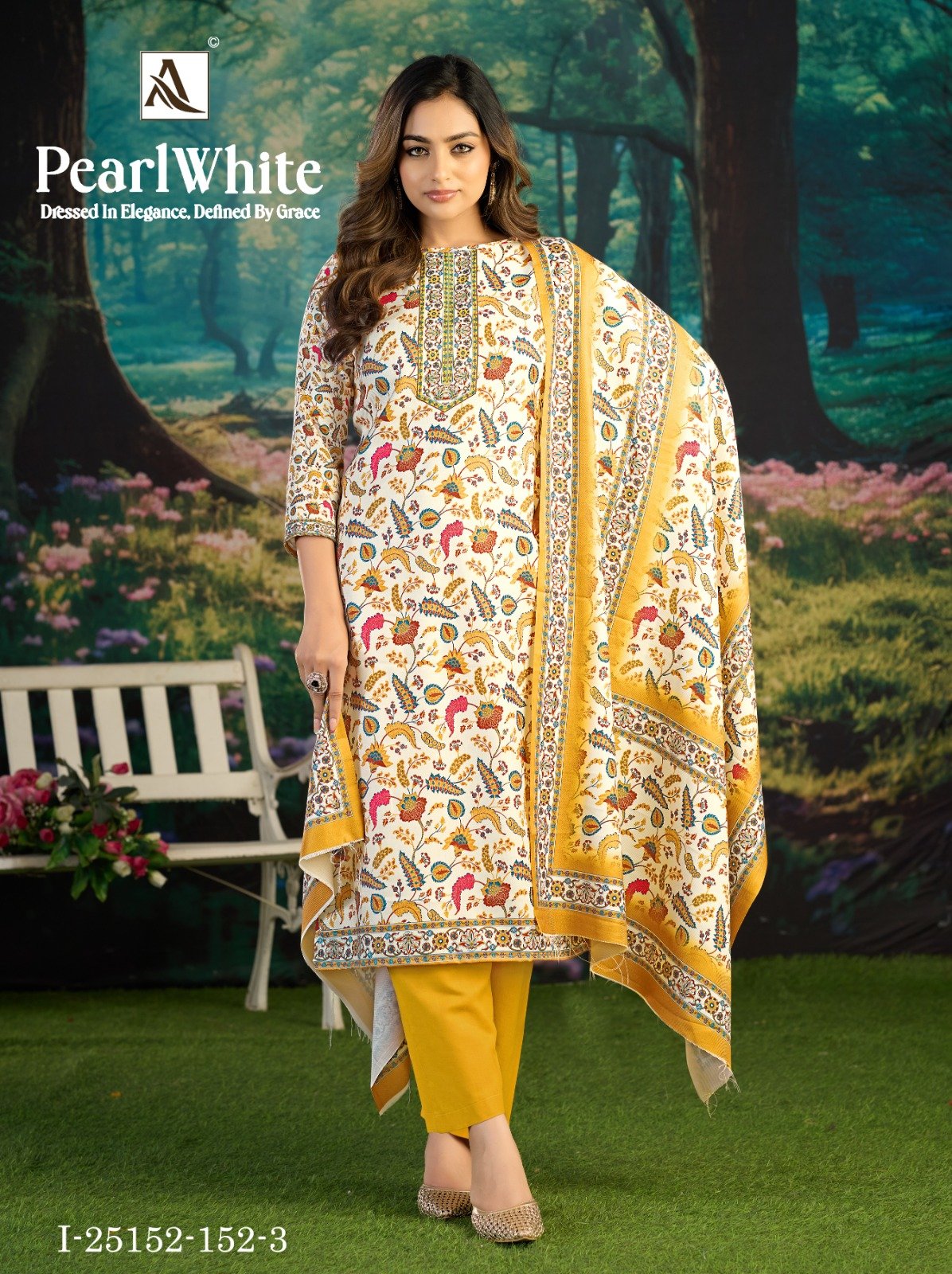WHITE PEAR ALOK SUITS