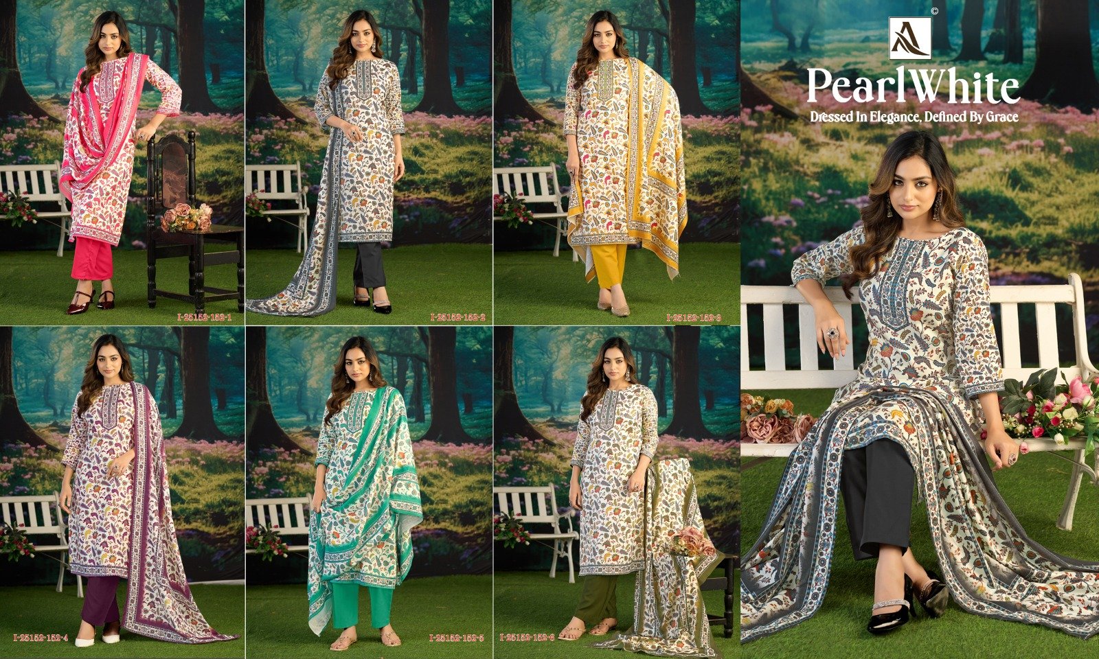 WHITE PEAR ALOK SUITS (winter Collection) - Image 5