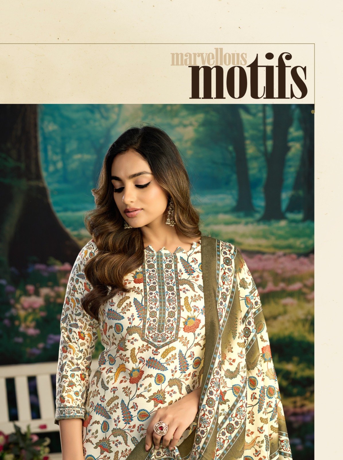 WHITE PEAR ALOK SUITS (winter Collection) - Image 8