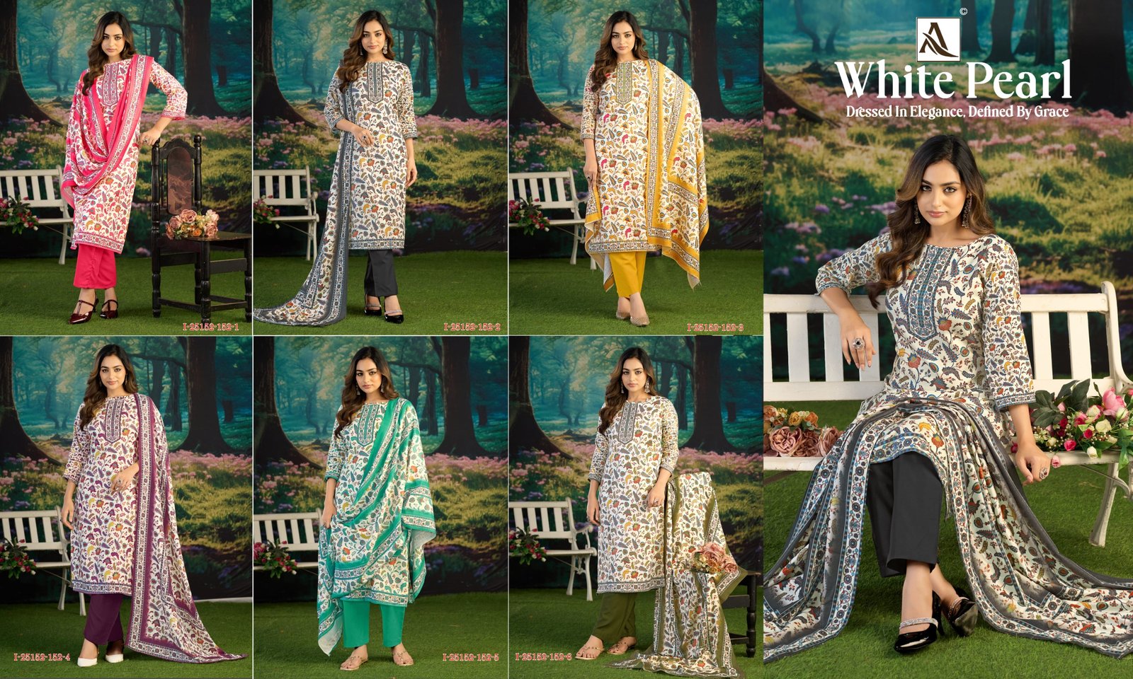WHITE PEAR ALOK SUITS (winter Collection) - Image 11